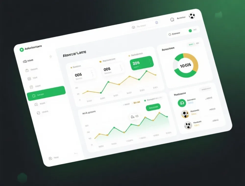 世界杯预测分析网 数据面板示意图